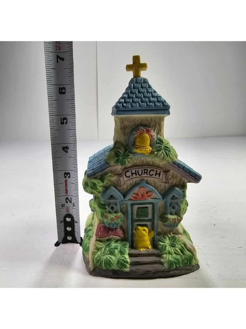 Easter Jubilee Porcelain Bunny House Church with Original Box 7